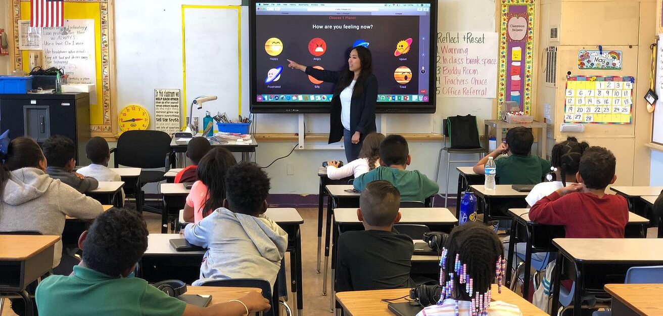students in classroom
